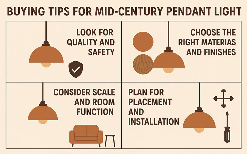 Buying Tips For Mid Century Pendant Light