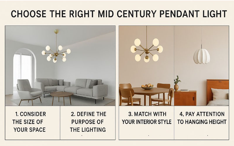 Choose The Right Mid Century Pendant Light