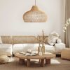 Kloe Rattan Pendant Light Livingroom