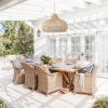 Kloe Rattan Pendant Light Outdoor Space