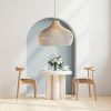 Kloe Rattan Pendant Light Over Table