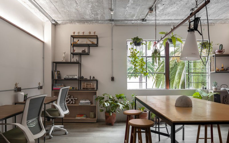 The Wabi-sabi Shared Coworking Space