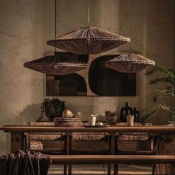 Vintage Hemp Rope Pendant Light