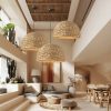 Water Hyacinth Lighting 3 Pendant Light Living Room