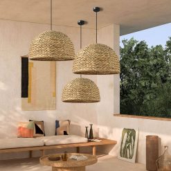 Water Hyacinth Lighting 3 Pendant Light Patio
