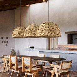 Water Hyacinth Lighting Dining Room