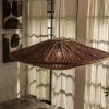 Wicker Jute Rope Pendant Light Brown