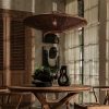 Wicker Jute Rope Pendant Light For Dining Room