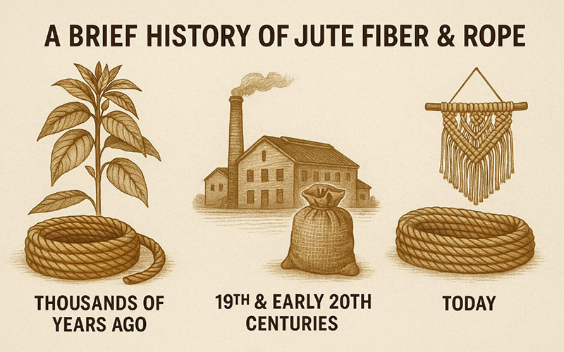 A Brief History Of Jute Fiber & Rope