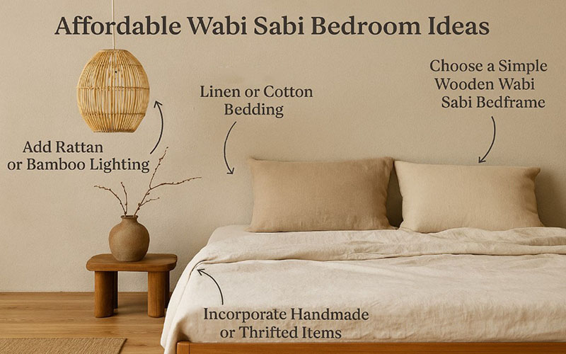 Affordable Wabi Sabi Bedroom Designs