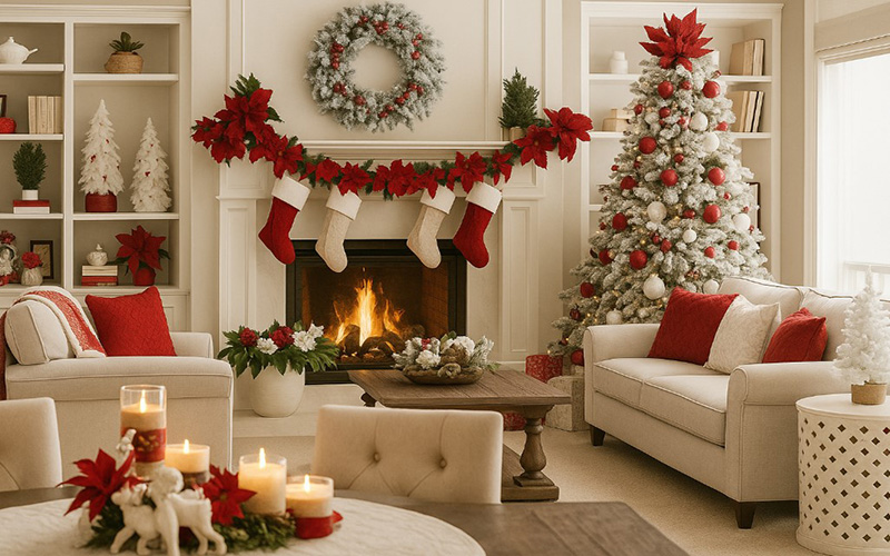 Christmas Living Room Decor Ideas