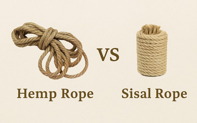 Comparison Between Hemp Rope Vs Sisal Rope
