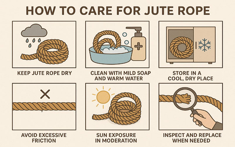 How To Care For Jute Rope
