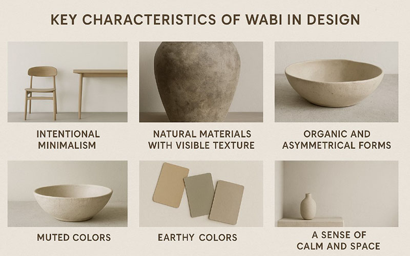 Key Characteristics Of Wabi In Design