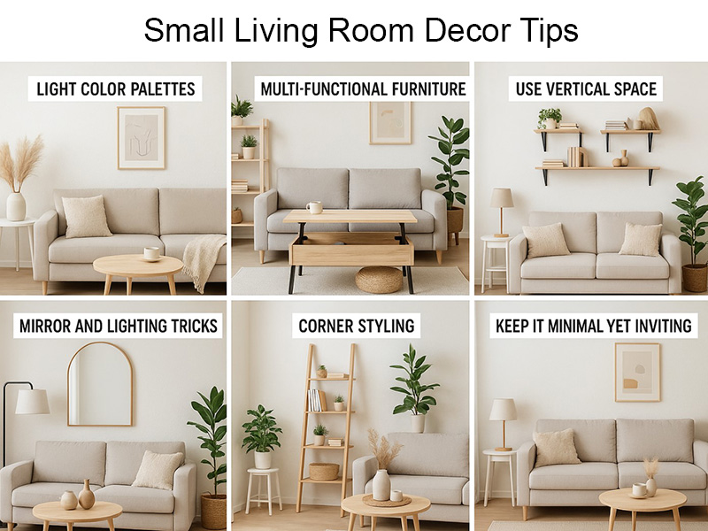 Living Room Decor For Small Spaces