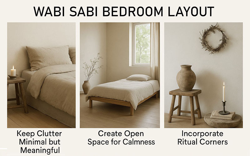 Wabi Sabi Bedroom Layout Ideas