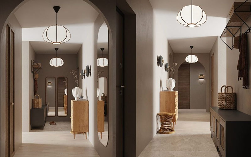 Wabi Sabi Entryway Design