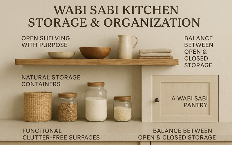 Wabi Sabi Kitchen Storage & Organization