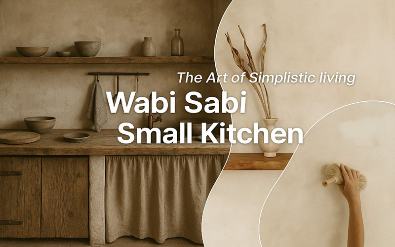 Wabi Sabi Small Kitchen Design