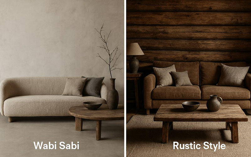 Wabi Sabi Vs Rustic Style