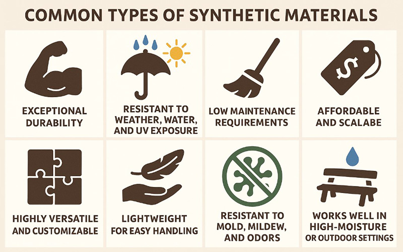 Advantages Of Synthetic Materials