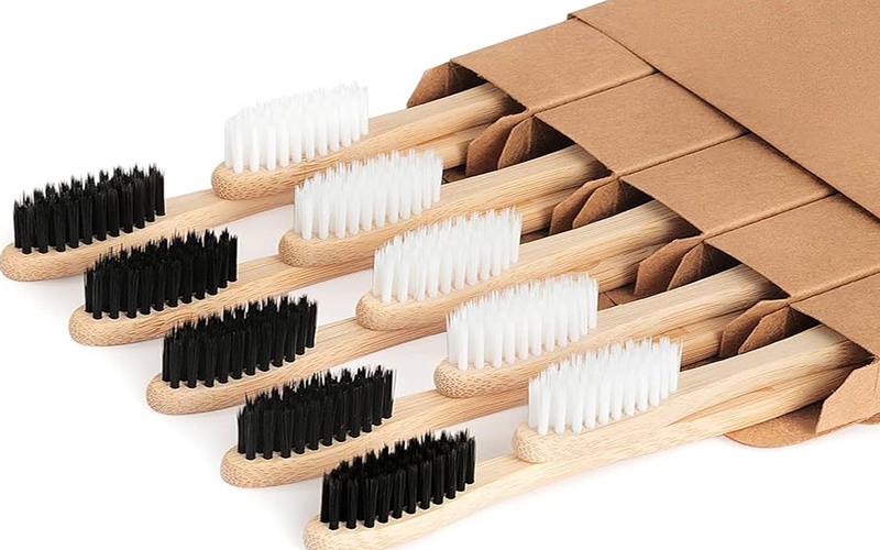 Bamboo Toothbrush, Plastic-free Dental Care