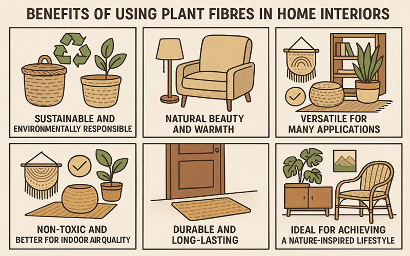 Benefits Of Using Plant Fibres In Home Interiors
