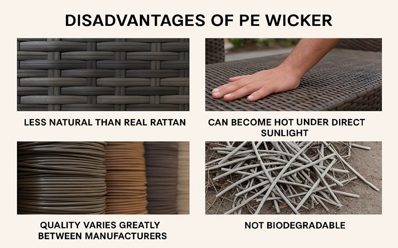 Disadvantages Of Pe Wicker