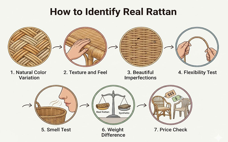 How To Identify Real Rattan