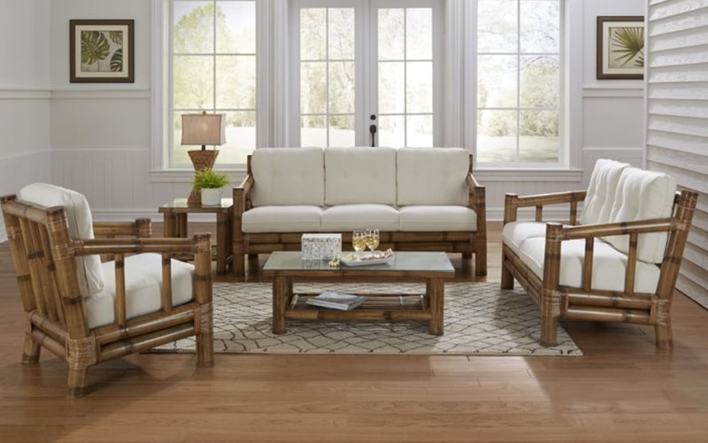 Living Room Bamboo Furnitures