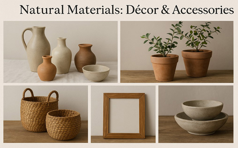 Natural Material Decor & Accessories