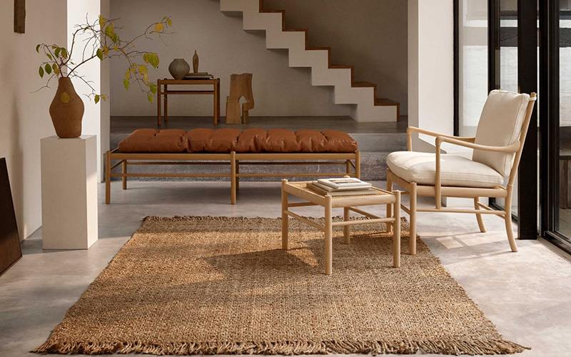 Natural Material For Japandi Style