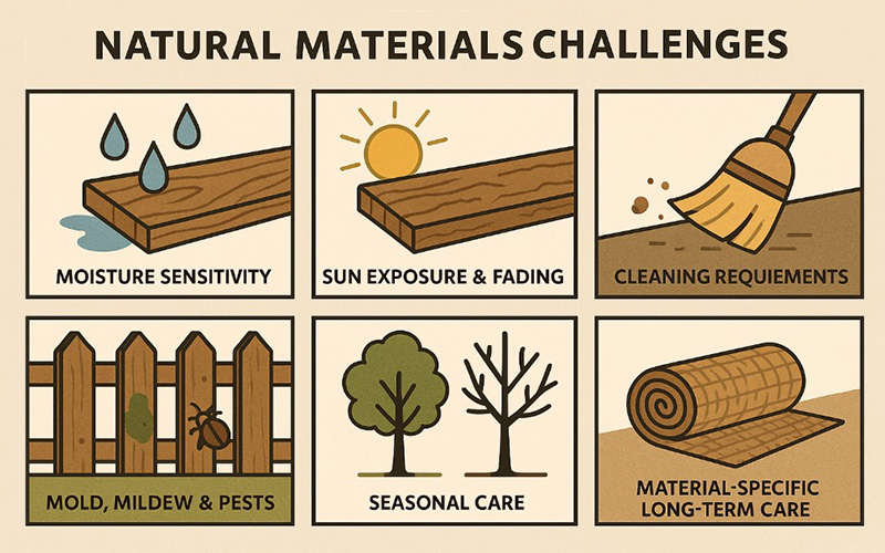 Natural Materials Challenges