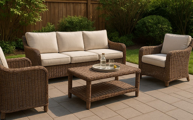 Pe Wicker Furniture For Patio