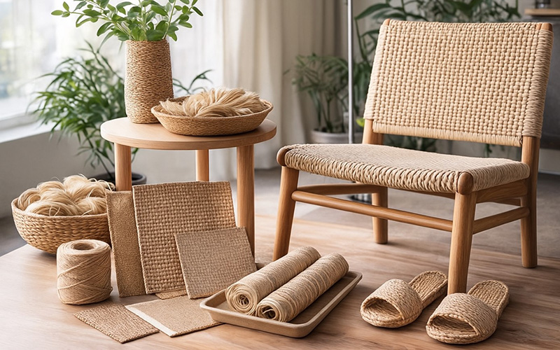 Plant Fibres Are Popular In Modern Sustainable Design