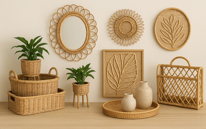 Rattan Handmade Home Décor