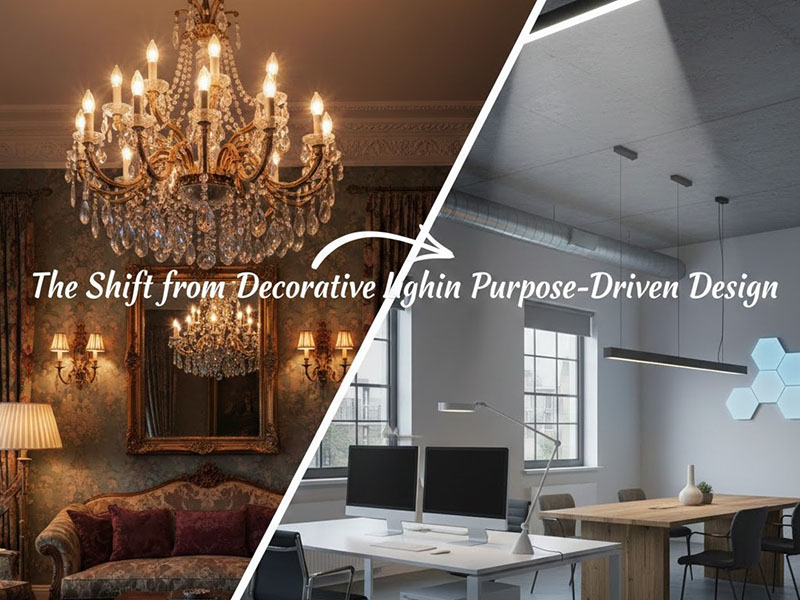 The Shift From Decorative Lighting To Purpose-driven Design