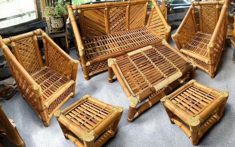 Traditional Handcrafted Bamboo Furniture
