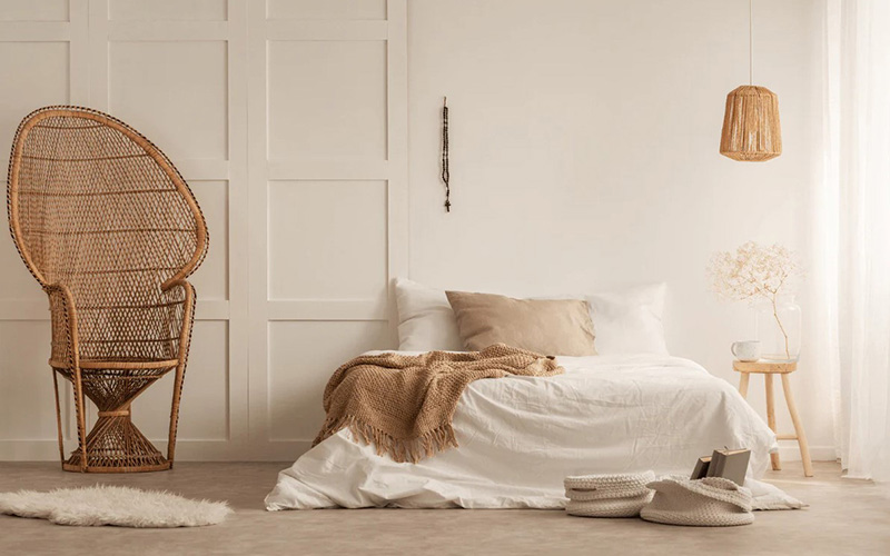 Using Natural Materials For Bedroom Decor