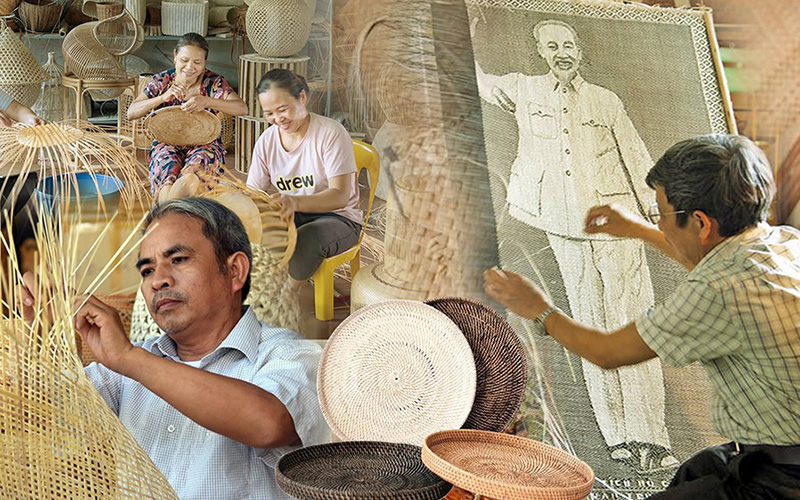 Vietnam Traditional Bamboo And Rattan Craft