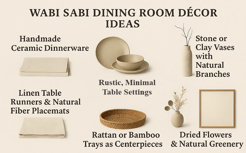 Wabi Sabi Dining Room Décor Ideas