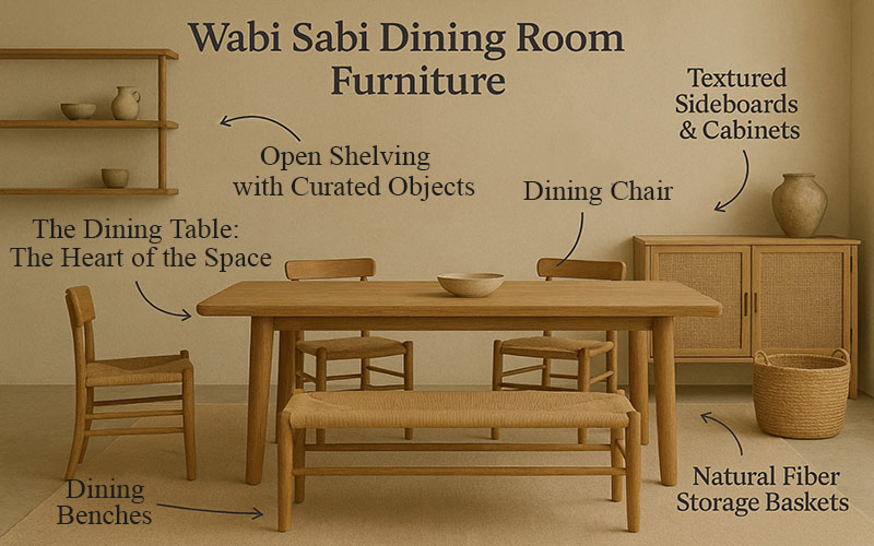 Wabi Sabi Dining Room Furniture Ideas