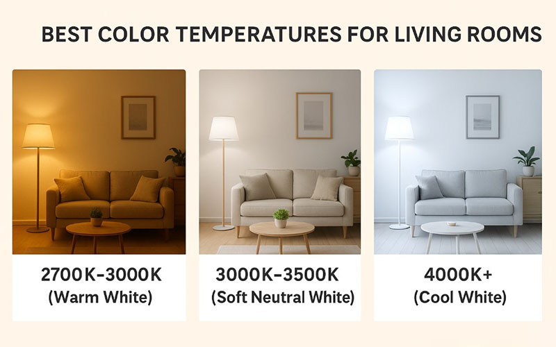 Best Color Temperatures For Living Rooms