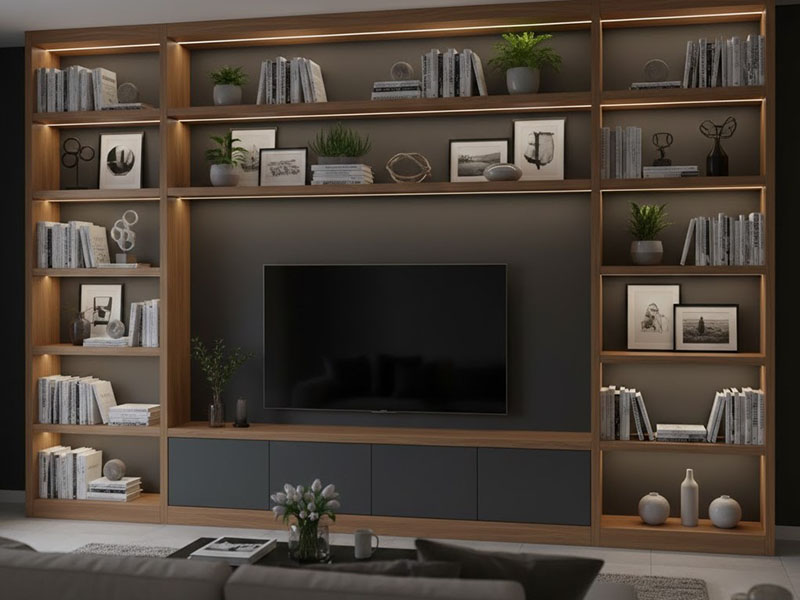 Built-in Shelf Lighting