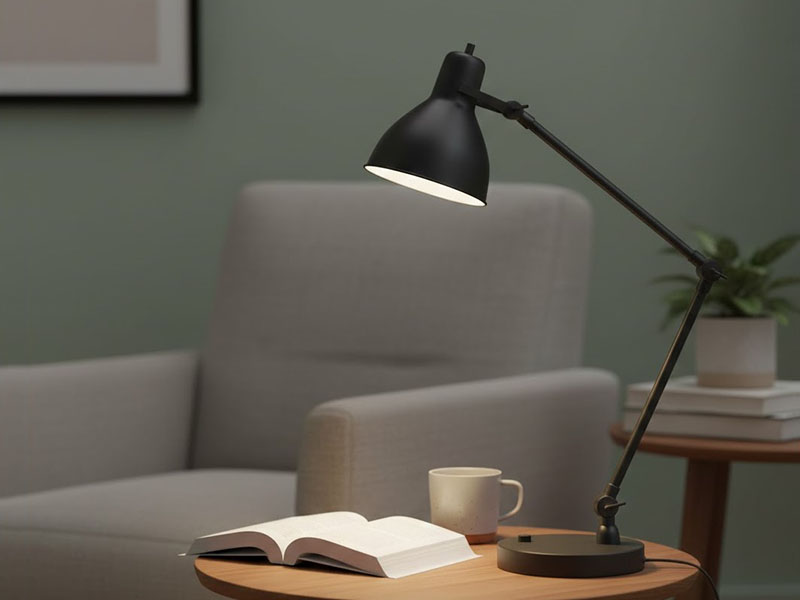 Desk-style Lamp For Side Tables