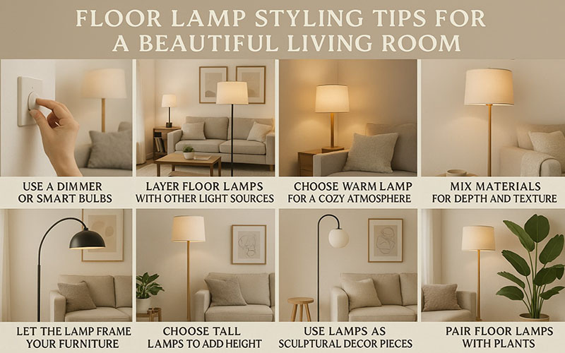 Floor Lamp Styling Tips For A Beautiful Living Room