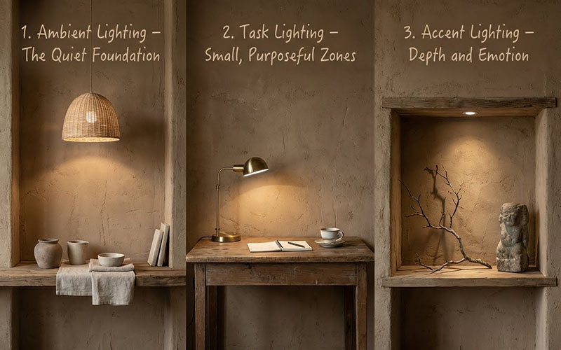 How To Layer Lighting The Wabi-sabi Way