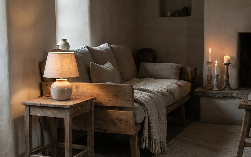 Lighting Support The Mood In A Wabi-sabi Home