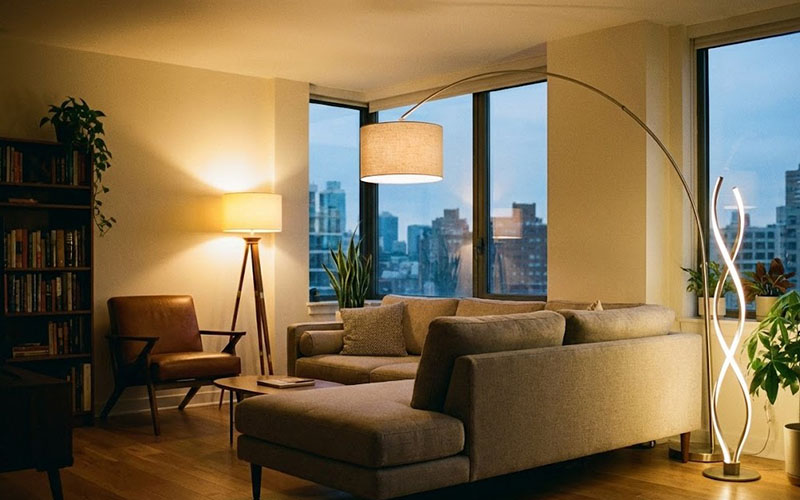 Living Room Floor Lamp Ideas