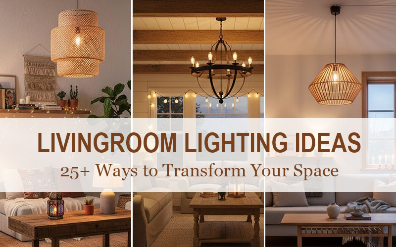 Living Room Lighting Ideas: 25+ Ways to Transform Your Space